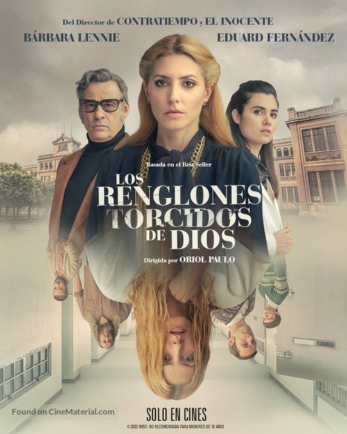 Los renglones torcidos de Dios - Spanish Movie Poster