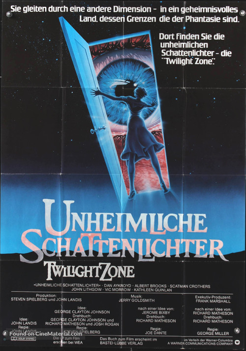 Twilight Zone: The Movie - German Movie Poster