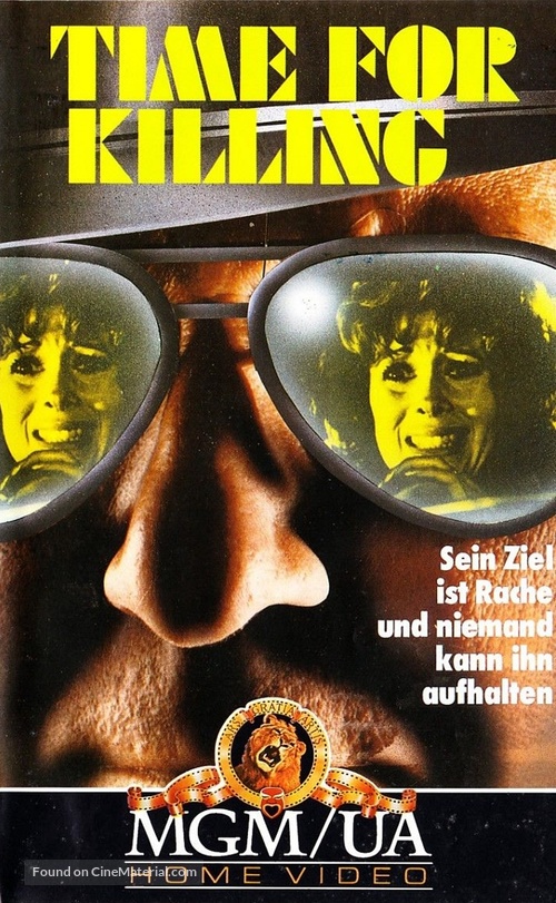 Sitting Target - German VHS movie cover