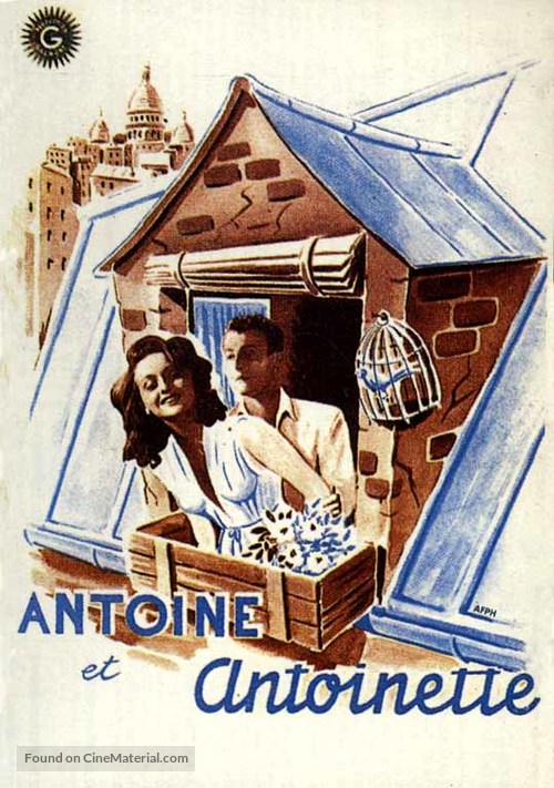 Antoine et Antoinette - French Movie Poster