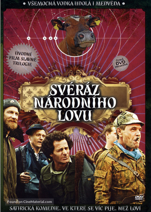 Osobennosti natsionalnoy okhoty - Czech DVD movie cover