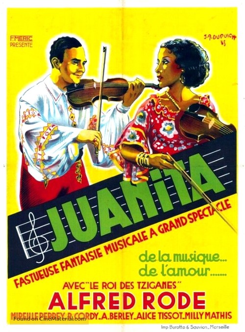Juanita - French Movie Poster