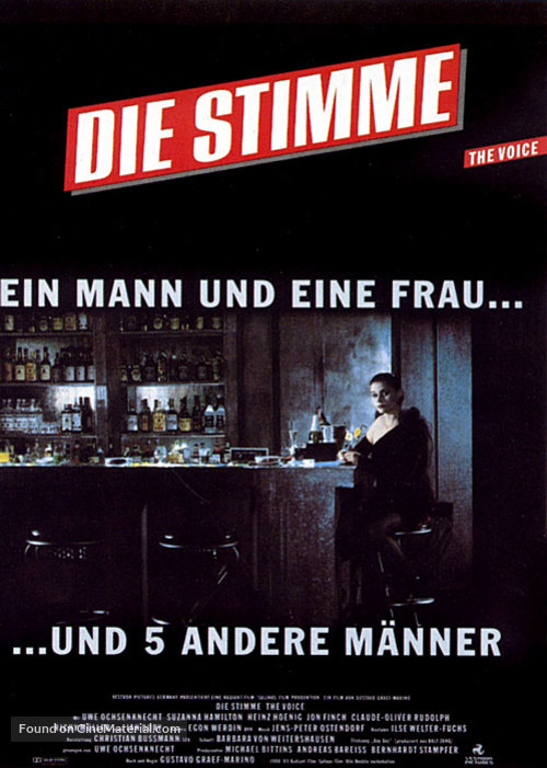 Stimme, Die - German poster