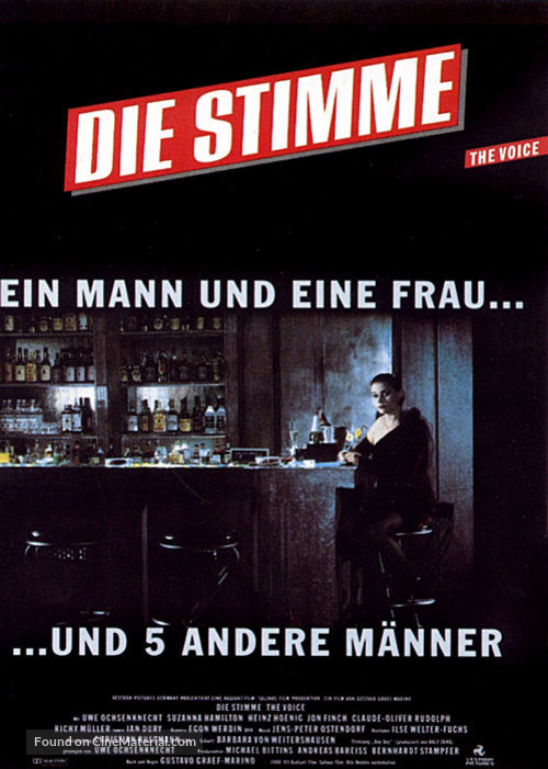 Stimme, Die - German poster