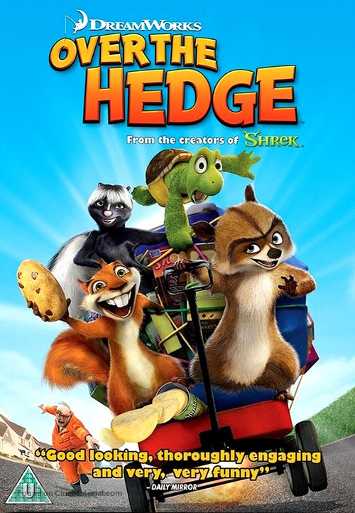 Over the Hedge - British Movie Cover