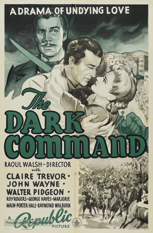 Dark Command - Theatrical movie poster