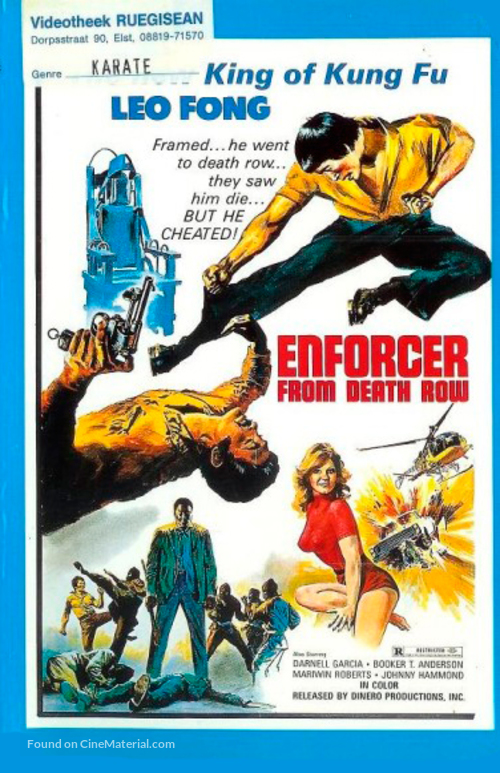 Enforcer from Death Row - Dutch Movie Cover