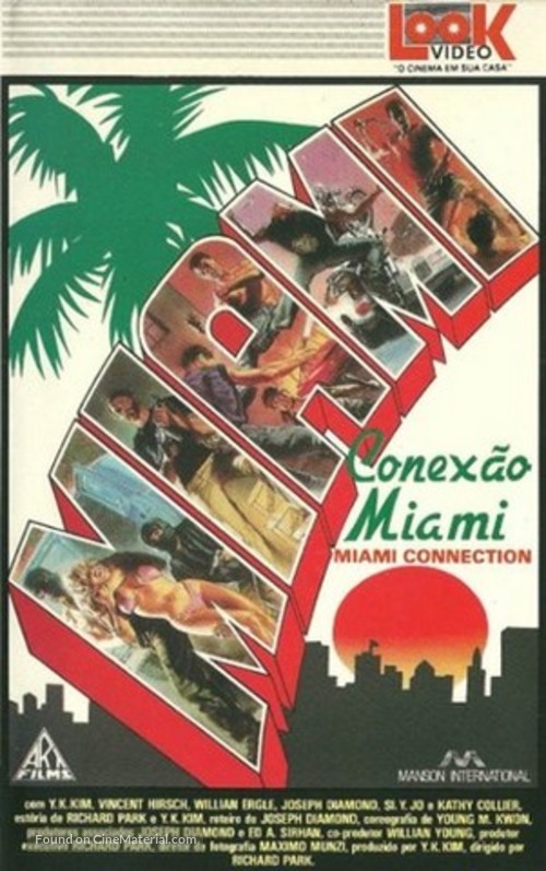 Miami Connection - Brazilian VHS movie cover