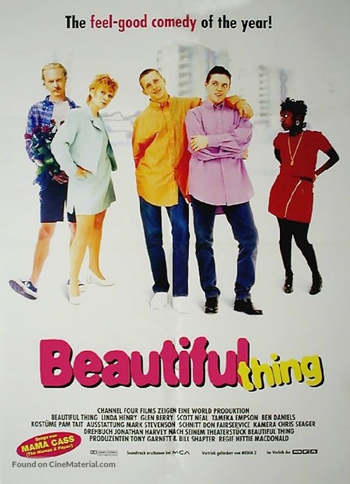 Beautiful Thing - German Movie Poster