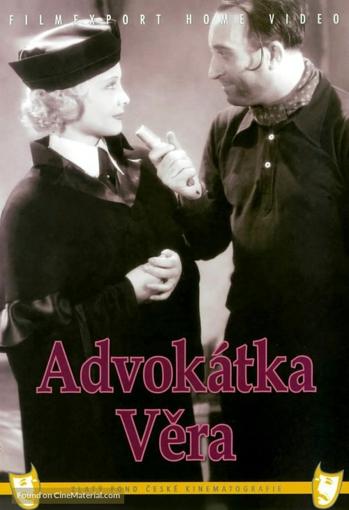 Advok&aacute;tka Vera - Czech DVD movie cover