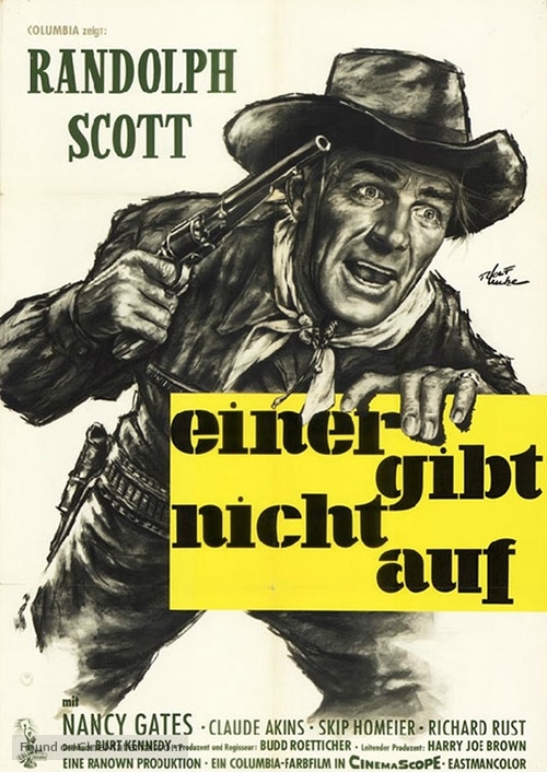 Comanche Station - German Movie Poster