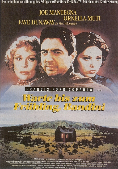 Wait Until Spring, Bandini - German Movie Poster