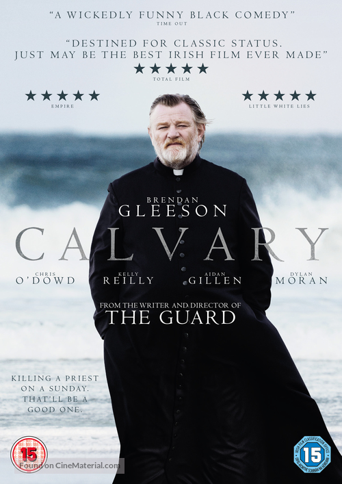 Calvary - British DVD movie cover
