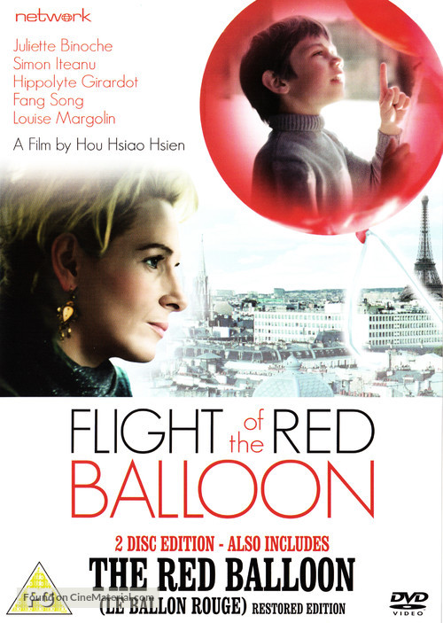 Le voyage du ballon rouge - British Movie Cover