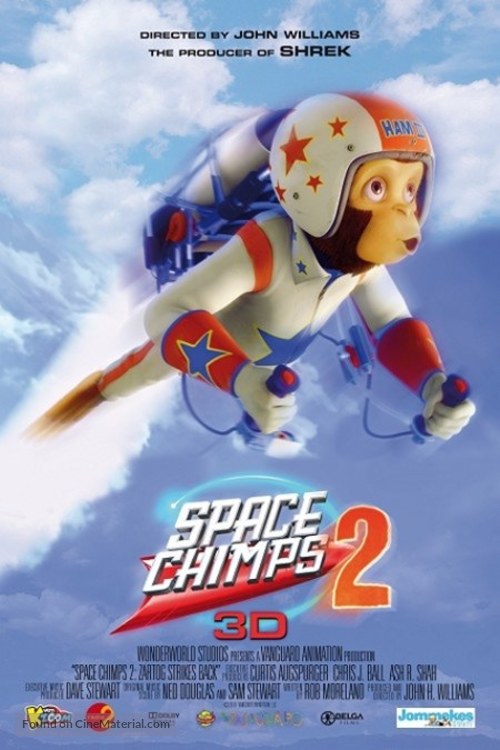 Space Chimps 2: Zartog Strikes Back - Belgian Movie Poster