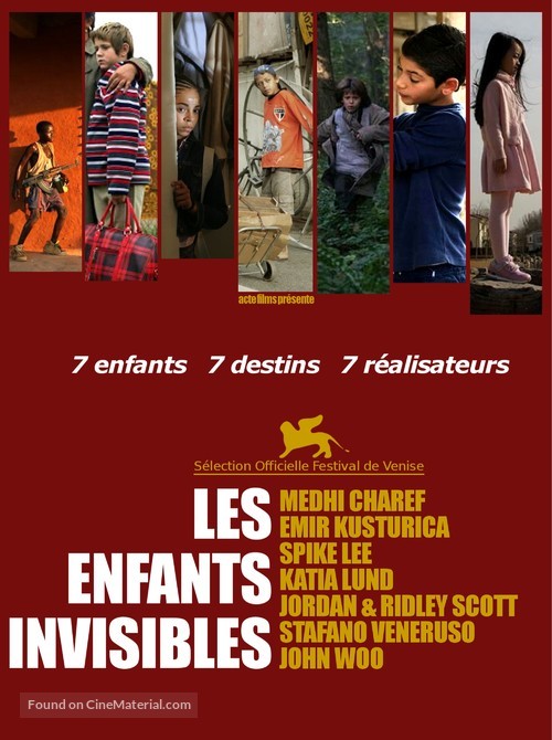 All the Invisible Children - French Movie Poster