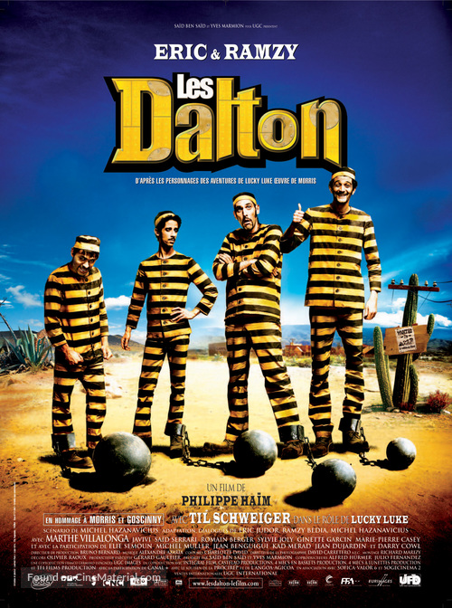 Les Dalton - French Movie Poster