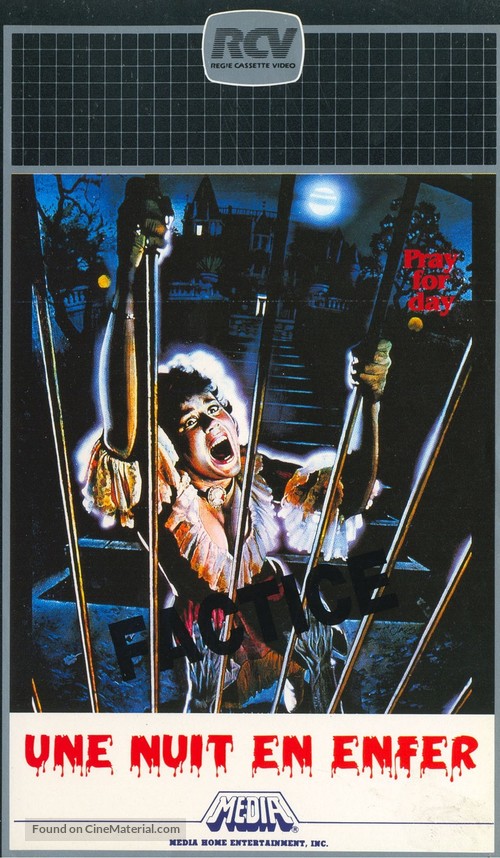 Hell Night - French VHS movie cover