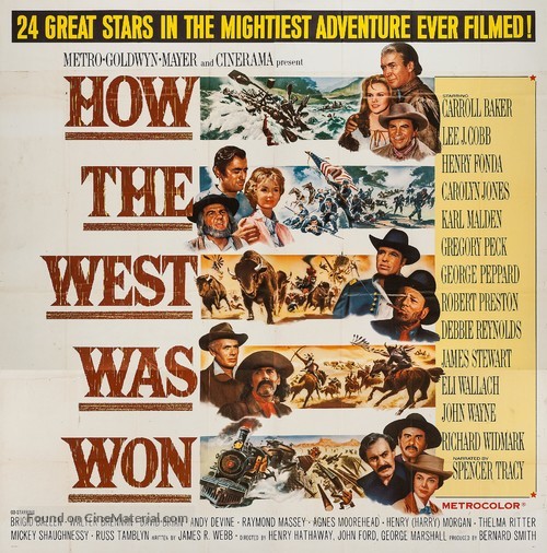 How the West Was Won - Movie Poster