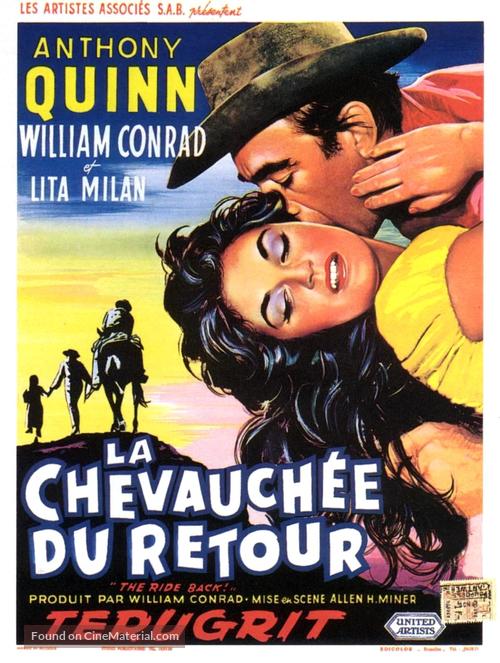 The Ride Back - Belgian Movie Poster