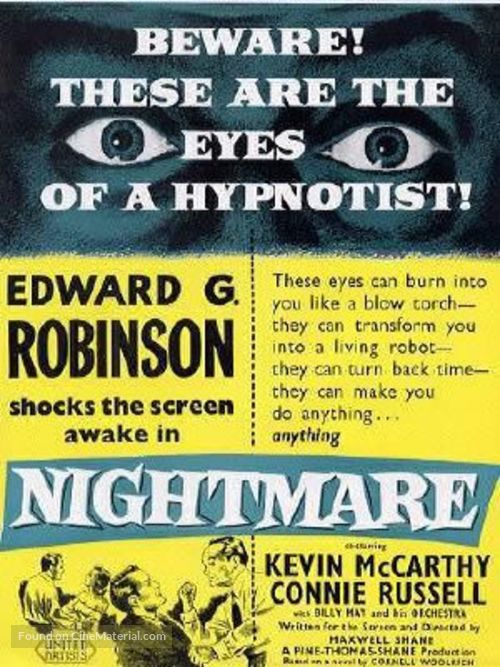 Nightmare - British poster