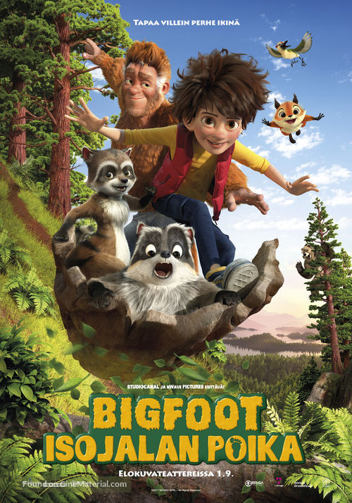 The Son of Bigfoot - Finnish Movie Poster