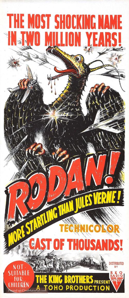Sora no daikaij&ucirc; Radon - Australian Movie Poster
