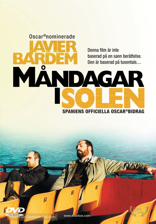 Los lunes al sol - Swedish Movie Cover