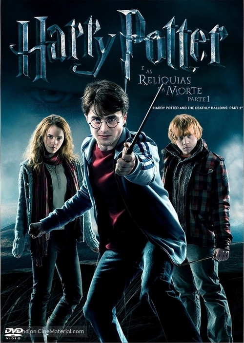 Harry Potter and the Deathly Hallows - Part 1 - Brazilian DVD movie cover