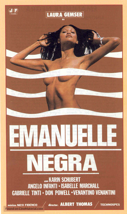 Emanuelle nera - Spanish Movie Poster