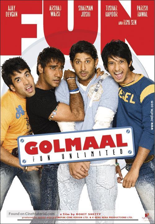 Golmaal - Indian poster