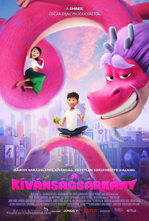 Wish Dragon - Turkish Movie Poster