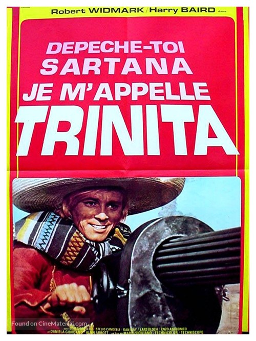 Trinit&agrave; e Sartana figli di... - French Movie Poster