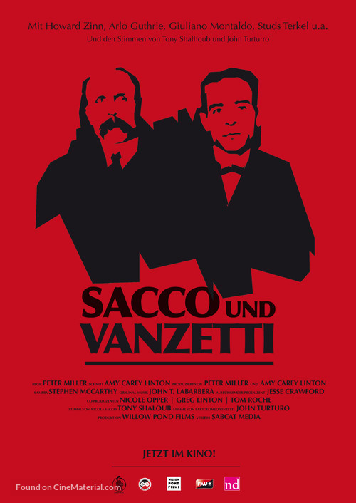 Sacco and Vanzetti - German Movie Poster