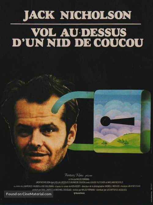 One Flew Over the Cuckoo&#039;s Nest - French Movie Poster