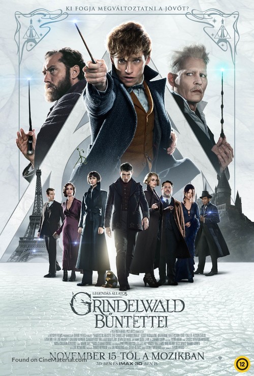 Fantastic Beasts: The Crimes of Grindelwald - Hungarian Movie Poster