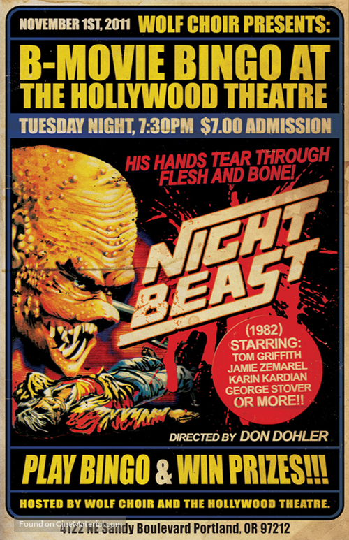 Nightbeast - Movie Poster