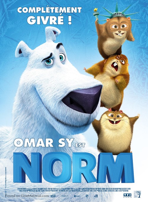 Norm of the North - French Movie Poster