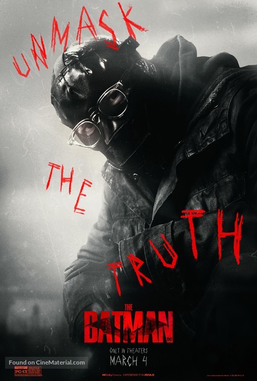 The Batman - Character movie poster