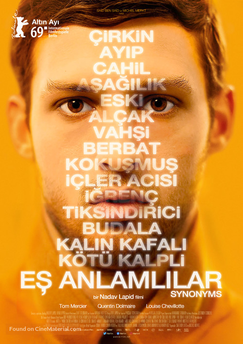 Synonymes - Turkish Movie Poster