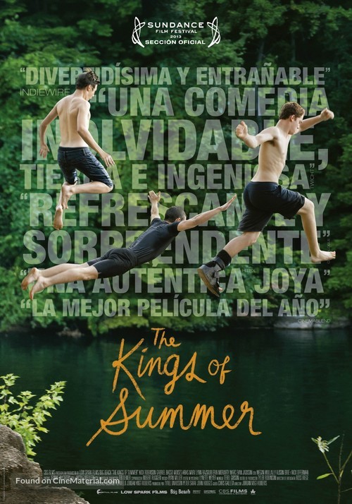 The Kings of Summer - Spanish Movie Poster