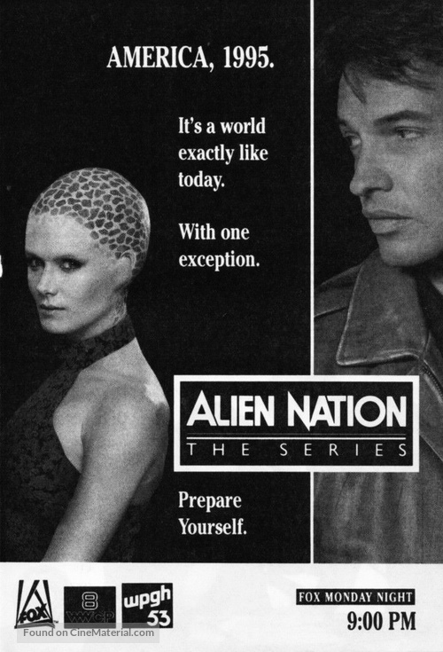 &quot;Alien Nation&quot; - Japanese Movie Poster