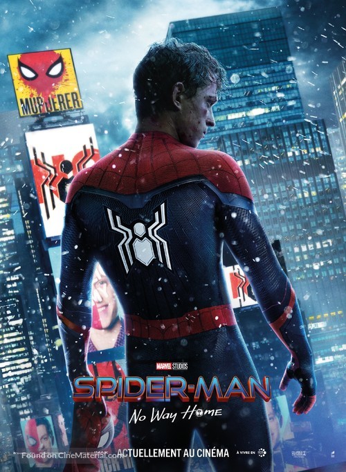 Spider-Man: No Way Home - French Movie Poster