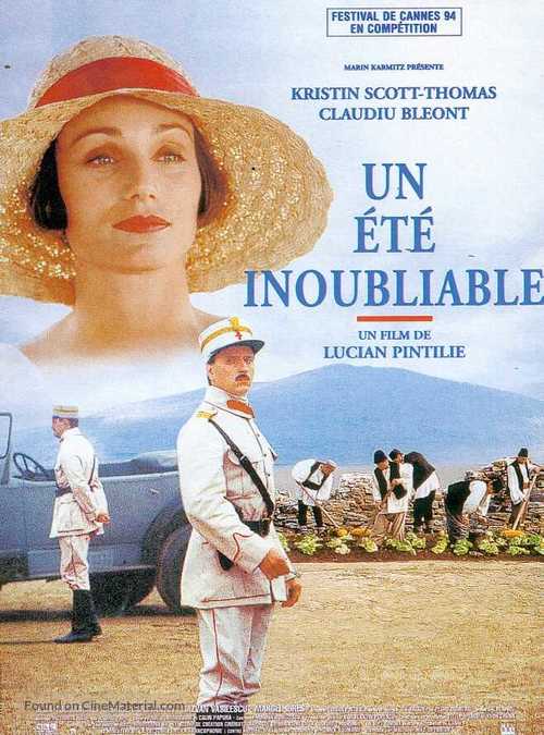 Un &eacute;t&eacute; inoubliable - French Movie Poster