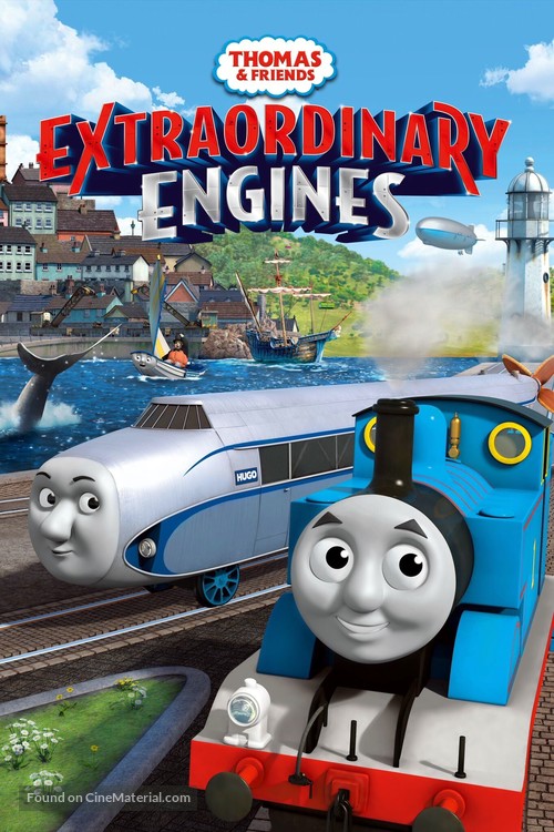 Thomas &amp; Friends: Extraordinary Engines - British DVD movie cover