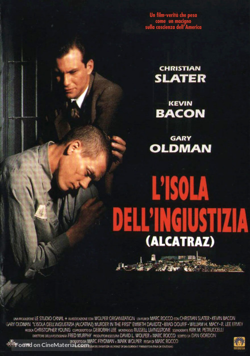 Murder in the First - Italian Movie Poster