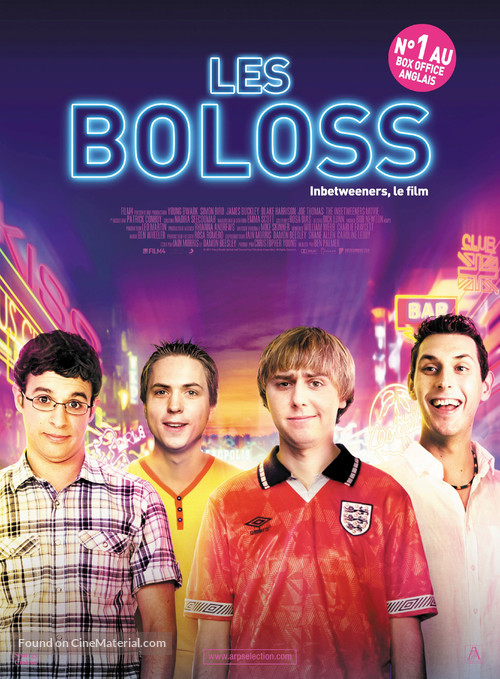 The Inbetweeners Movie - French Movie Poster