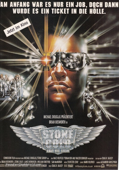 Stone Cold - German Movie Poster