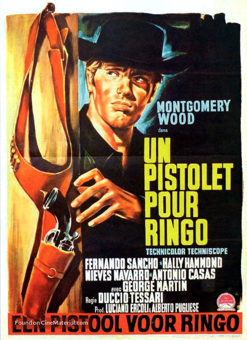 Una pistola per Ringo - Belgian Movie Poster