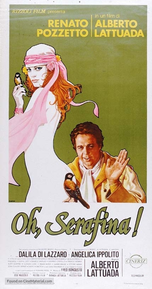 Oh, Serafina! - Italian Movie Poster
